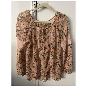 Princess by Vera Wang Floral Blouse Size Large